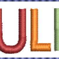 Stickdatei Anhänger Schulkind Bild 6