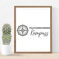 Folge deinem inneren Kompass Bundle PNG SVG Datei - Download Plotterdatei - svg png Datei - Geschenkidee Gift idea - Bild 4