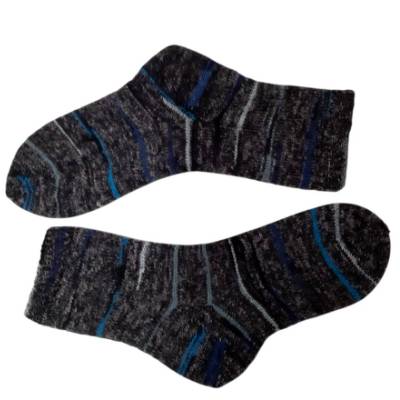 Herrensocken handgestrickt in Gr. 44/45