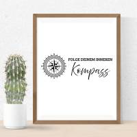 Folge deinem inneren Kompass Bundle PNG SVG Datei - Download Plotterdatei - svg png Datei - Geschenkidee Gift idea - Bild 4
