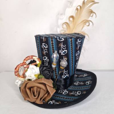 Mini-Hütchen - Oktoberfest Fascinator Hochzeit Dirndl Breze