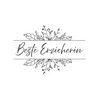Beste Erzieherin PNG SVG Datei - Download Plotterdatei - svg png Datei - Liebe Love Kindergarten Bild 1