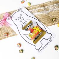 Druckvorlage Karte Du schaffst das - bärenstark - Einschulung - Schulanfang - ausdrucken - Motivation Bild 2