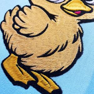 Stickdatei Entchen Schnuggelinchen in 6 Größen, Maschinenstickerei, Stickmuster mit Tier Motiv Bild 5