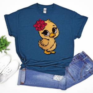 Stickdatei Entchen Schnuggelinchen in 6 Größen, Maschinenstickerei, Stickmuster mit Tier Motiv Bild 7