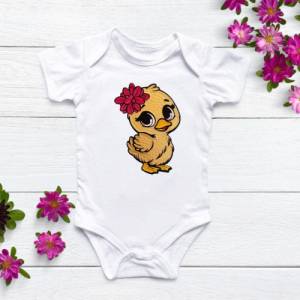 Stickdatei Entchen Schnuggelinchen in 6 Größen, Maschinenstickerei, Stickmuster mit Tier Motiv Bild 8