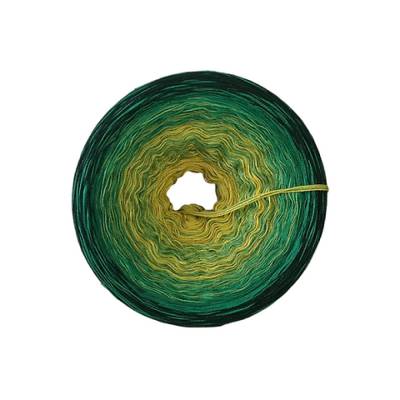 (75,88€/kg) Farbverlaufsgarn / Bobbel Dschungel