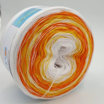   (€1,60/100m) 3 fädig **Sonneschein** Farbverlaufsgarn / Bobbel / Wolle  Kunterbunt