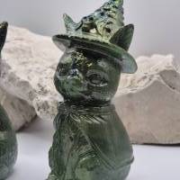 Fantasy Katzen Trio grün Bild 3