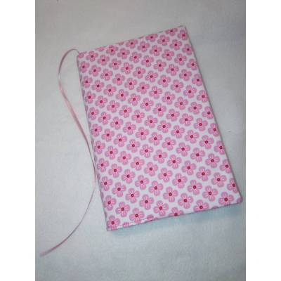 Buchhülle „Blümchen“,Buchschutz,Umschlag,Schutzumschlag,Geschenkverpackung,Buchgeschenk,Lesezeichen
