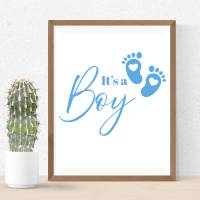 It's A Girl / It's A Boy Bundle PNG SVG Datei - Download Plotterdatei - Plotter File - Its a Boy Its a Girl - Family Lov Bild 4