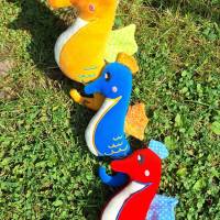 Stickdatei ITH Seepferdchen Kuscheltier Bild 4