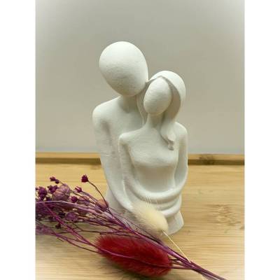 Pärchenfigur Liebespaar aus Keraflott – Stilvolle Liebesdeko & Geschenkidee für Verliebte