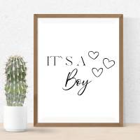 It's A Girl / It's A Boy Bundle PNG SVG Datei - Download Plotterdatei - Plotter File - Its a Boy Its a Girl - Family Lov Bild 5