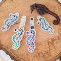 Stickdatei ITH Seepferdchen Anhänger Bild 5