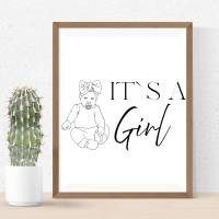 It's A Girl / It's A Boy Bundle PNG SVG Datei - Download Plotterdatei - Plotter File - Its a Boy Its a Girl - Family Lov Bild 4