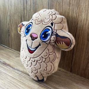 Stickdatei ITH Schaf Ulla für Rahmen 16x26 cm, Maschinenstickerei, ITH Stickmuster mit Tiermotiv Bild 8