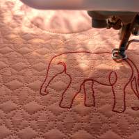 Babyelefant oneline 12-14x18cm Bild 4