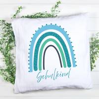 Schulkind Regenbogen PNG SVG Datei - Download Plotterdatei - Plotter File - Geschenkidee Gift idea - Kindergarten Vorsch Bild 3