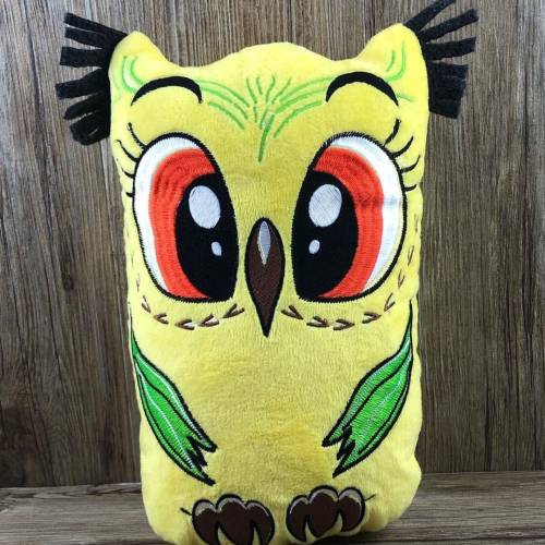 Stickdatei ITH Eule Universell für Rahmen 20×30cm, Maschinenstickerei, ITH Stickmuster mit Tiermotiv