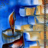 Encaustic-Malerei Kunstkalender 2026 Bild 8