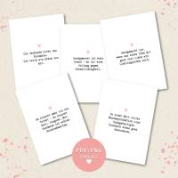 Handmade-Zitate als Druck- und Social Media Vorlagen – Set mit 5 Designs  | Download zum Ausdrucken Bild 1