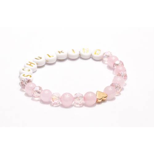 Armband Schulkind, Geschenk Mädchen, Schultüte, Einschulung, mit Namen