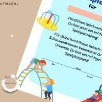 Spielplatz-Urkunden zum Ausdrucken | A4 PDF Vorlage – Belohnungen & Mitgebsel für Kindergeburtstage, Spielplatzbesuche, Bild 8