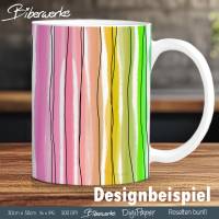 16x DigiPaper Rosetten bunt 1 perfekt für Rosetten - Zum Drucken oder Sublimieren - DigiPapier von Biberwerke Bild 6