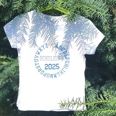 Stickdatei Einschulung Schulkind 2025 mit Stern – Set 2538