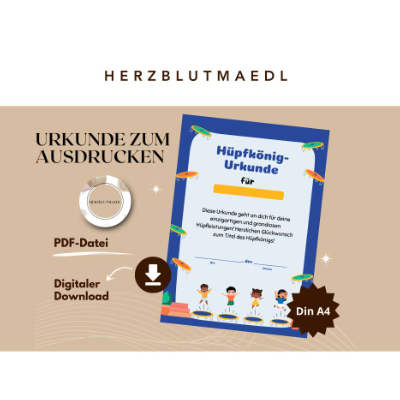 Personalisierte Urkunden für Kindergeburtstage in der Trampolinhalle & Zuhause – Mitgebsel, die Kinder begeistern!