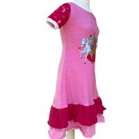 Bibi und Tina Rüschenkleid rosa pink // Mädchen Kleid A-Linie mit Amadeus Bibi und Tina - festliches Mädchenkleid Bild 7