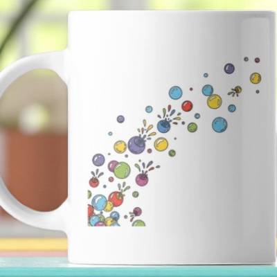 Personalisierbare Sublimations-Tassen 325 ml – Gestalte deine individuelle Fototasse