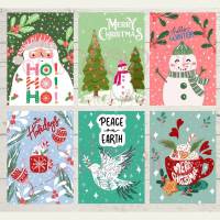 schöne Weihnachtskarten, DOWNLOAD, JPG PNG Bild 2