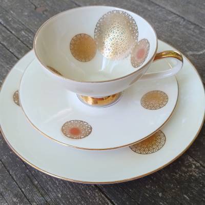 Sammeltasse Gedeck Porzellanmanufaktur Scherzer – Elegantes Porzellan für deine Kaffeetafel