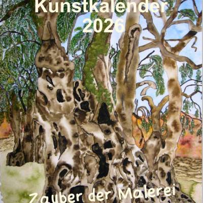 Kunstkalender 2026 – Zauber der Malerei | Inspirierende Originalkunst von Ulrike Kröll