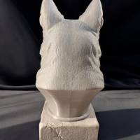Wächter der Treue – Schäferhund-Büste aus dem 3D-Druck Bild 4