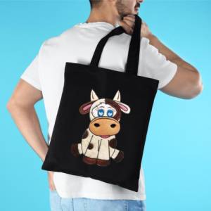 Stickdatei Applikation Kuh Helga in 3 Größen, Maschinenstickerei, Stickmuster mit Tiermotiv Bild 6