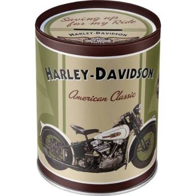 Harley-Davidson Spardose Knucklehead – Biker Sparbüchse aus Stahlblech