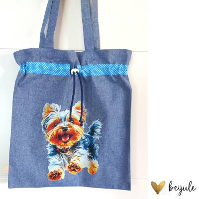 Taschenbeutel mit Hundemotiv