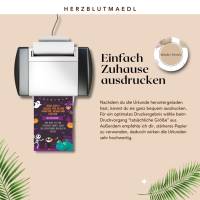 Halloween Türschild zum Selbstausdrucken – Gruselige Dekoration für Trick-or-Treat & Bild 4