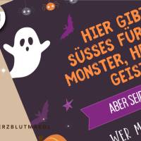 Halloween Türschild zum Selbstausdrucken – Gruselige Dekoration für Trick-or-Treat & Bild 6