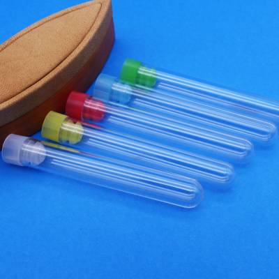 Reagenzglas mit Stopfen, klar, 100x16 mm, Kunststoff, für Ordnung & Gastgeschenke