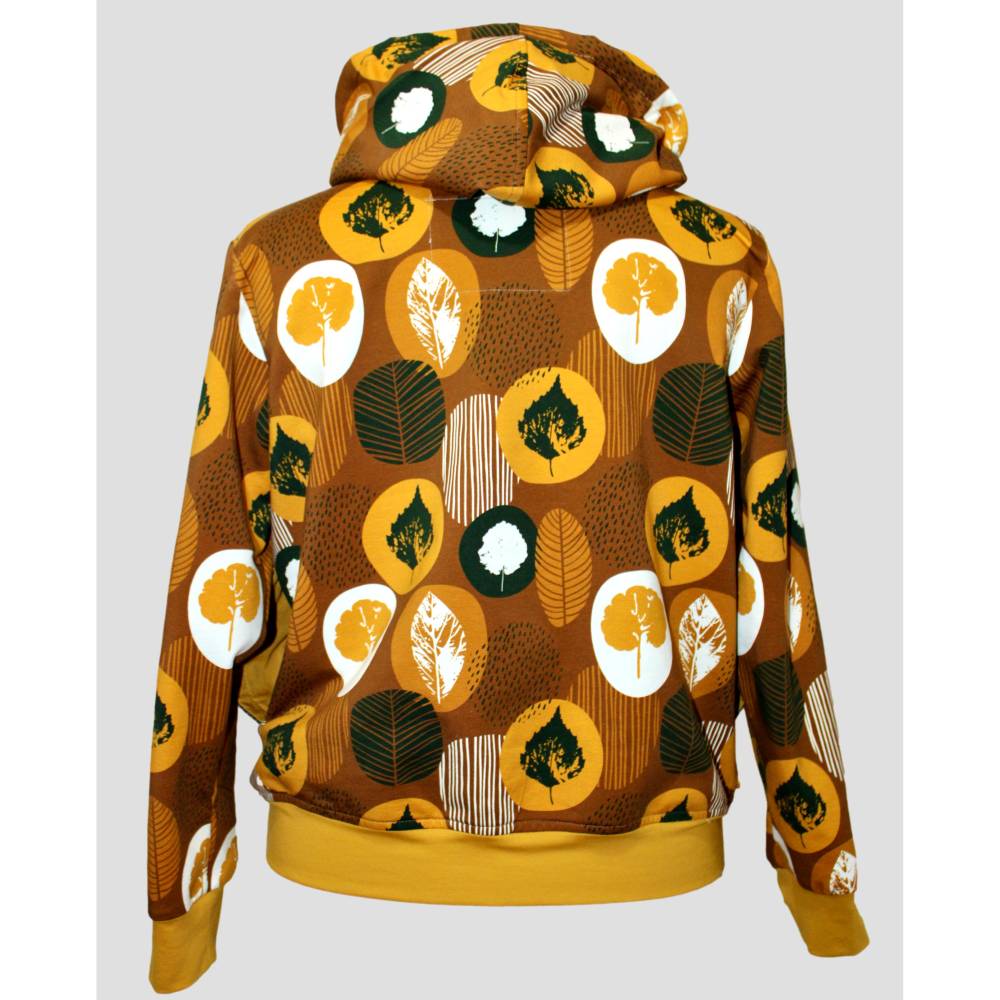 Hoodie Sweatjacke Senfgelb Sweatjacke Gelbe Kapuzenjacke Damen