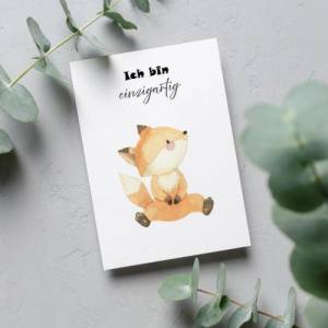16 Affirmationskarten für Kinder PDF | Affirmationskarten Kinder ausdrucken | Kartenformat A6 | Mutmacherkarten für Kind Bild 4
