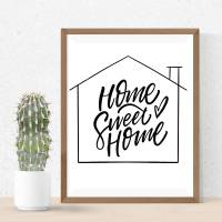 Home Sweet Home Bundle - Zuhause - PNG SVG Datei - Download Plotterdatei - Plotter File - Familie Family Love Liebe Bild 3
