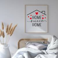 Home Sweet Home Bundle - Zuhause - PNG SVG Datei - Download Plotterdatei - Plotter File - Familie Family Love Liebe Bild 4