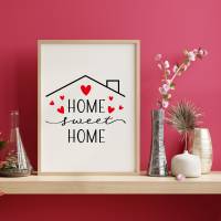 Home Sweet Home Bundle - Zuhause - PNG SVG Datei - Download Plotterdatei - Plotter File - Familie Family Love Liebe Bild 5