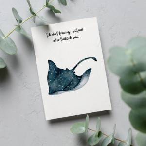 16 Affirmationskarten Tiere PDF | Affirmationskarten für Kinder ausdrucken  | Kartenformat A6 | Mutmacherkarten für Kind Bild 6