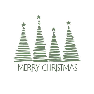 Merry Christmas Christmas Tree SVG - PNG SVG Datei - Download Plotterdatei - Plotter File - Weihnachten Christmas Xmas
